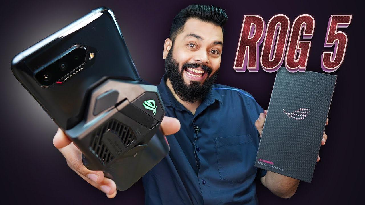 ASUS ROG Phone 5 Unboxing & First Look