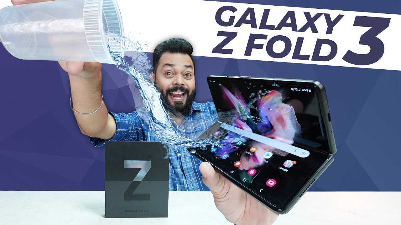 Samsung Galaxy Z Fold 3 5G Unboxing & First Impressions